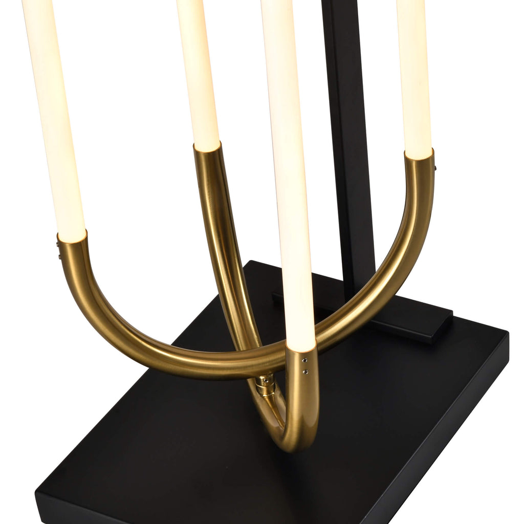ARTCRAFT CASCATA LED FLOOR LAMP AC6816BK