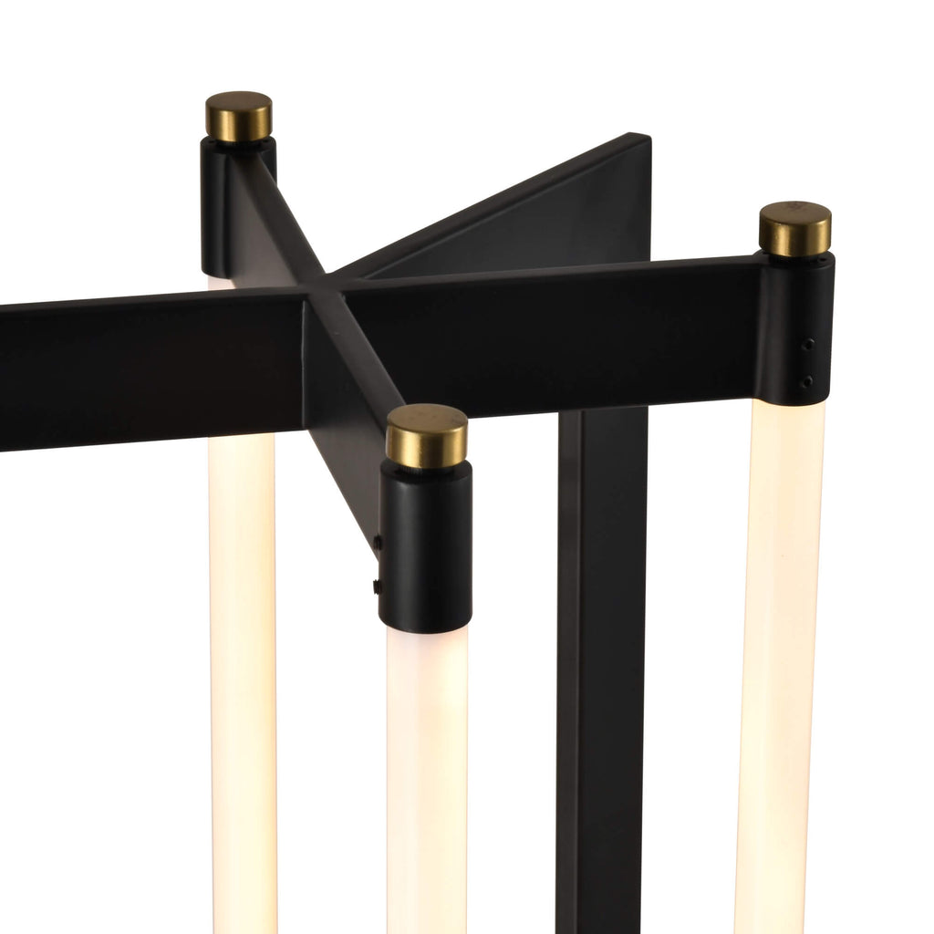 ARTCRAFT CASCATA LED FLOOR LAMP AC6816BK