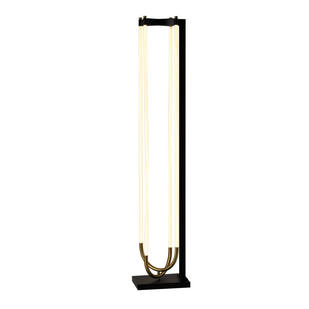 ARTCRAFT CASCATA LED FLOOR LAMP AC6816BK