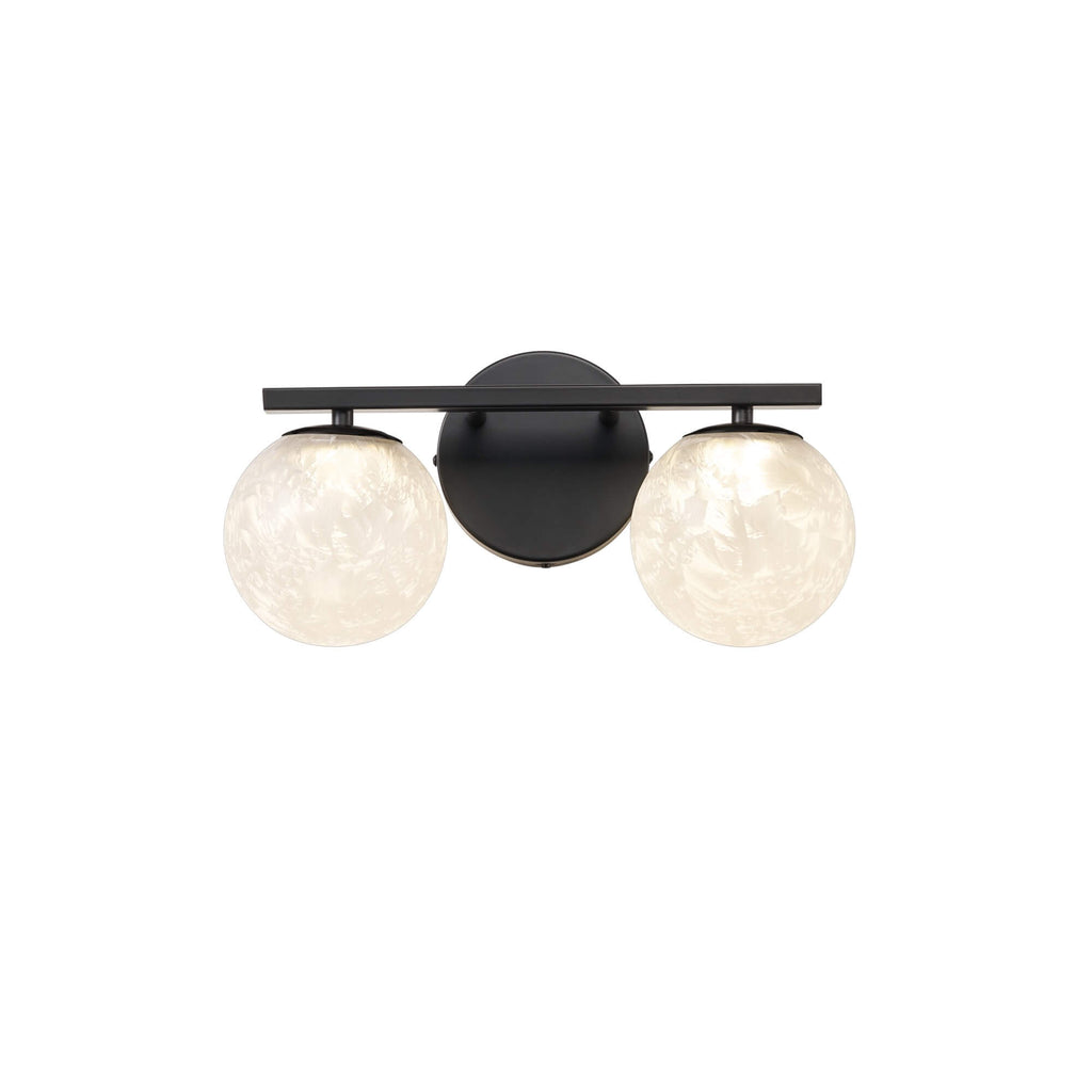 ARTCRAFT FORMA 12W LED WALL SCONCE BLACK AC6962BK