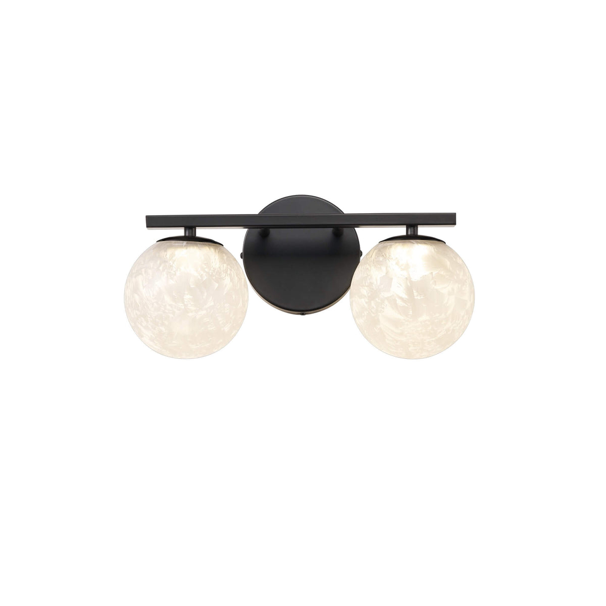 ARTCRAFT FORMA 12W LED WALL SCONCE BLACK AC6962BK