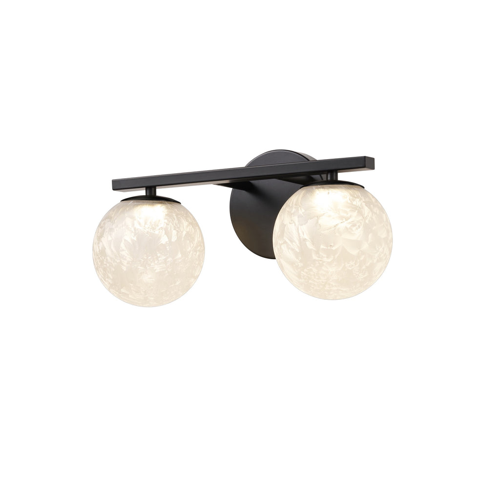 ARTCRAFT FORMA 12W LED WALL SCONCE BLACK AC6962BK