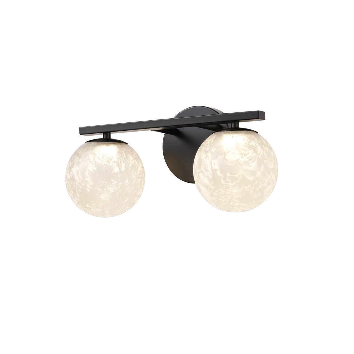 ARTCRAFT FORMA 12W LED WALL SCONCE BLACK AC6962BK