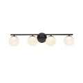 ARTCRAFT FORMA 24W LED WALLMOUNT BLACK AC6964BK