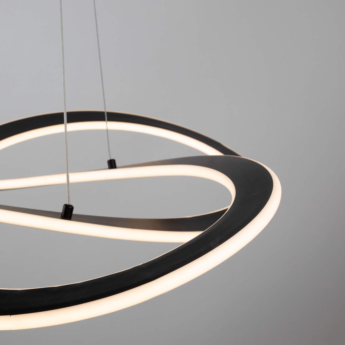 AFTCRAFT WAVE COLLECTION 32"  PENDANT AC7079BK