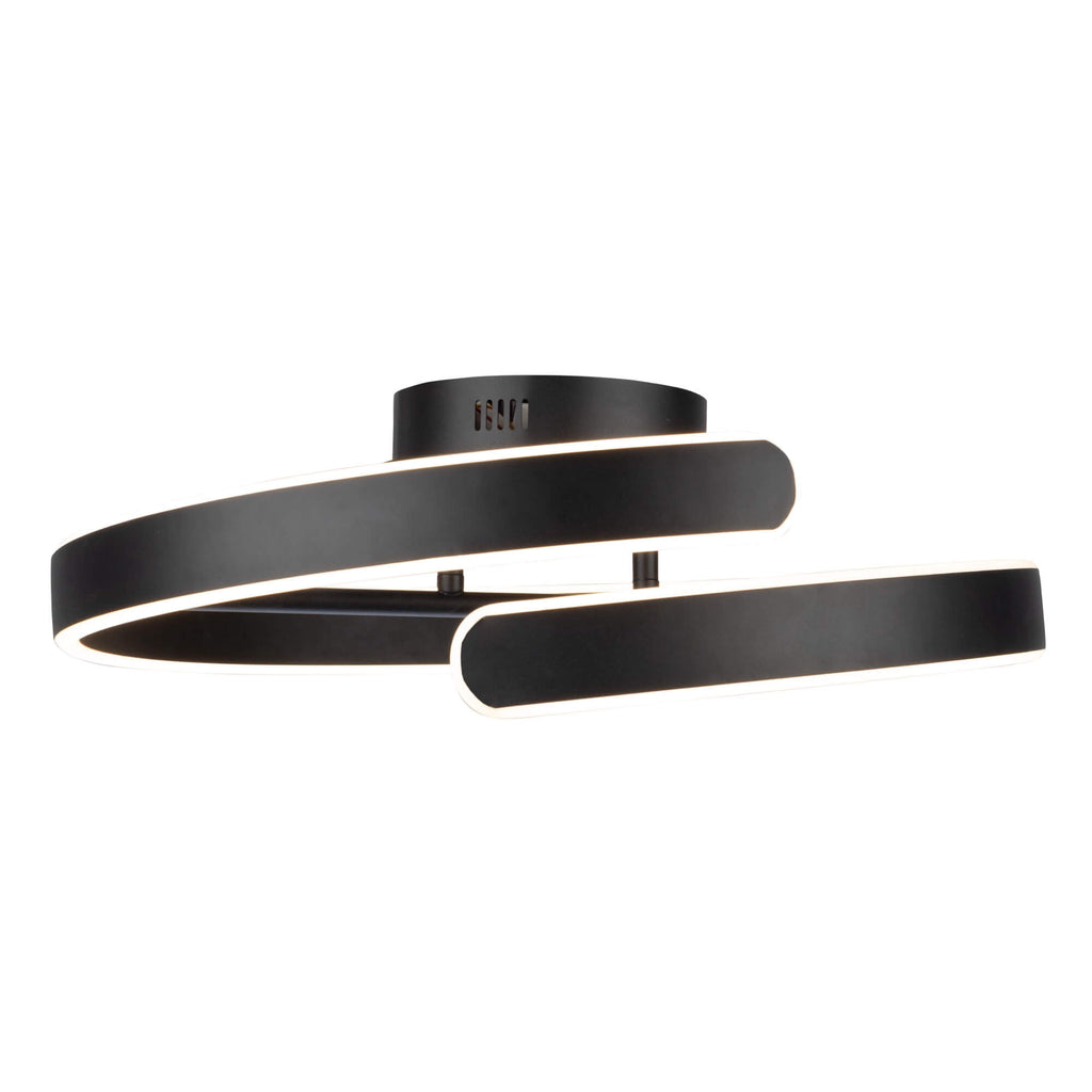 ARTCRAFT SIRIUS LED  SEMI-FLUSH MOUNT AC7618BK