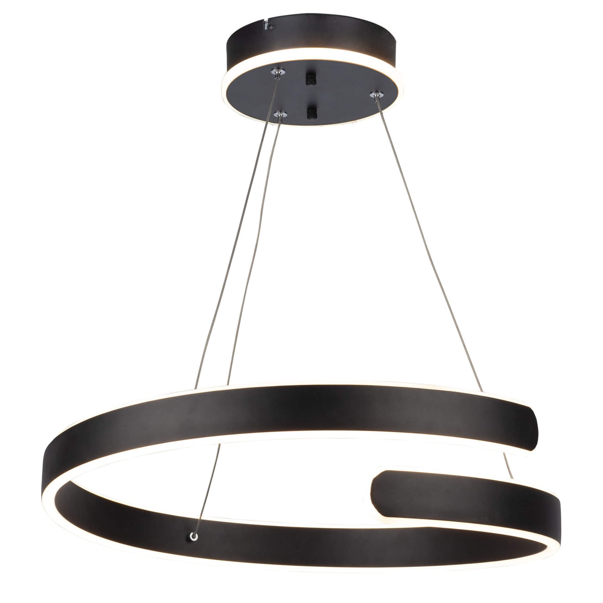 ARTCRAFT SIRIUS COLLECTION LED CHANDELIER AC7619BK