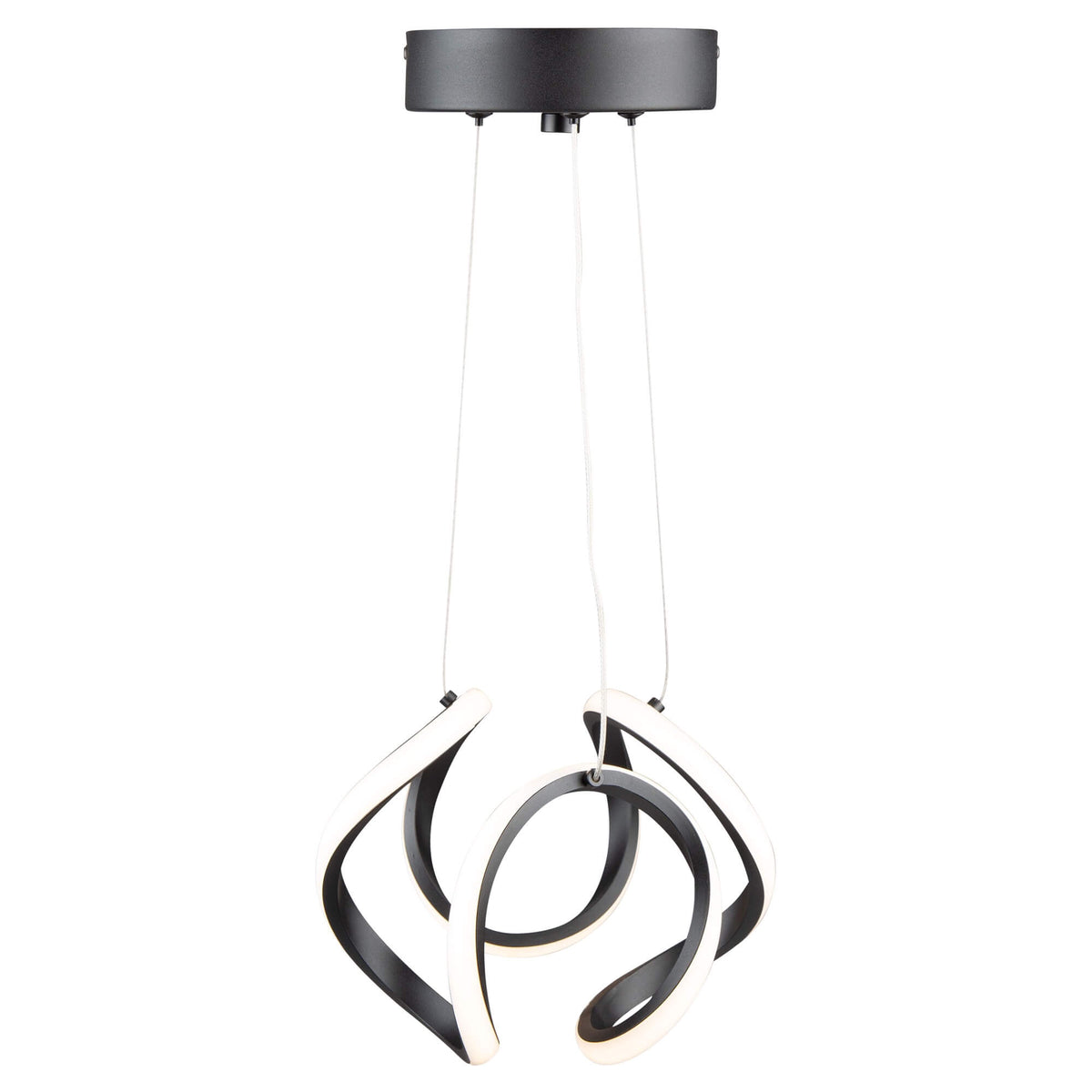 ARTCRAFT MIRA 9.5in LED PENDANT AC7637BK