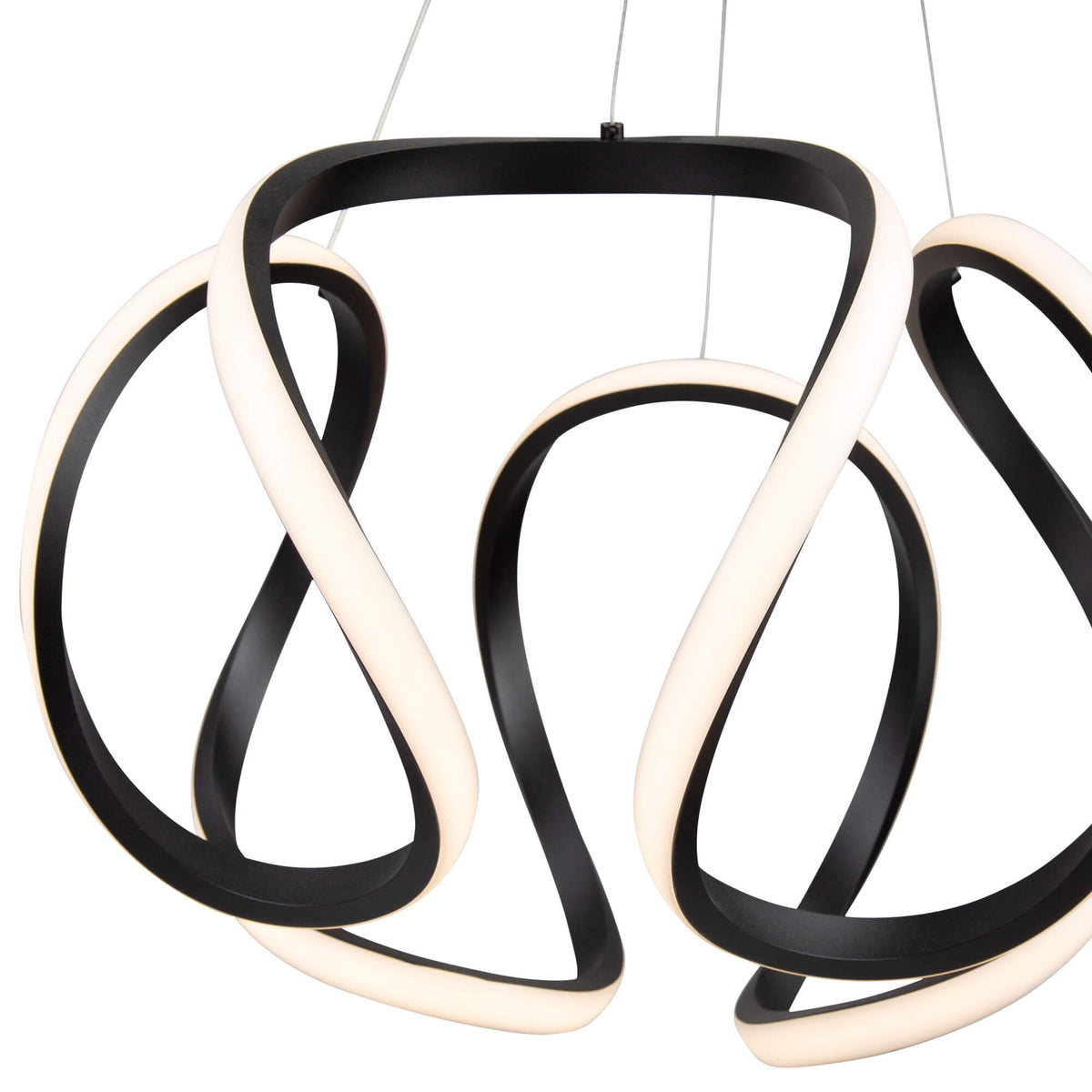 ARTCRAFT MIRA 17.75in LED PENDANT AC7638BK