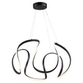ARTCRAFT MIRA LED PENDANT BLACK AC7639BK