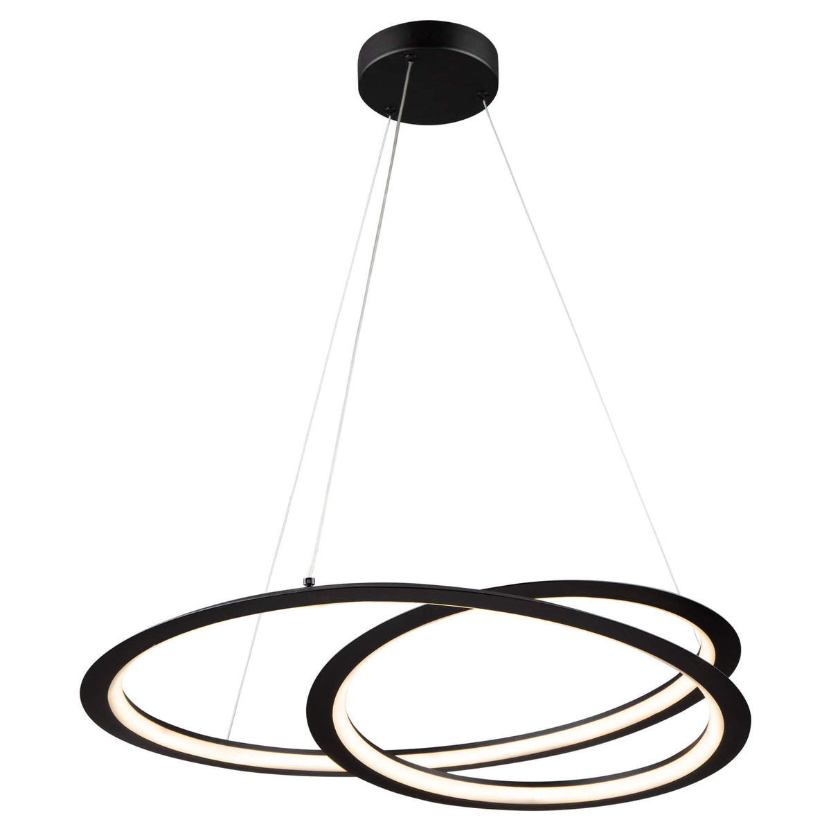 ARTCRAFT ARA LED PENDANT BLACK AC7678BK