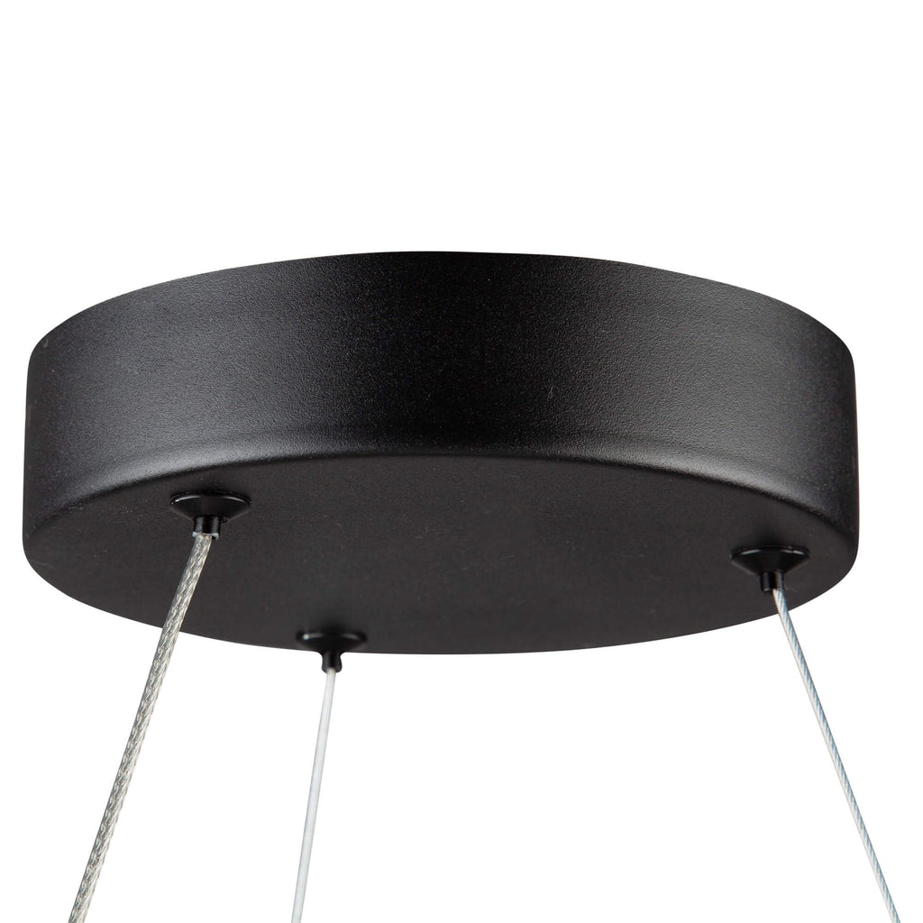 ARA COLLECTION OVAL PENDANT BLACK AC7679BK