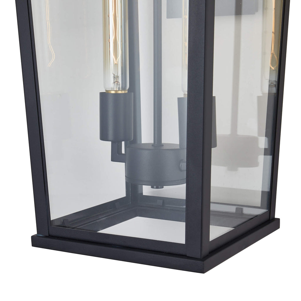 ARTCRAFT ELMGROVE OUTDOOR WALL LIGHT AC8882BK