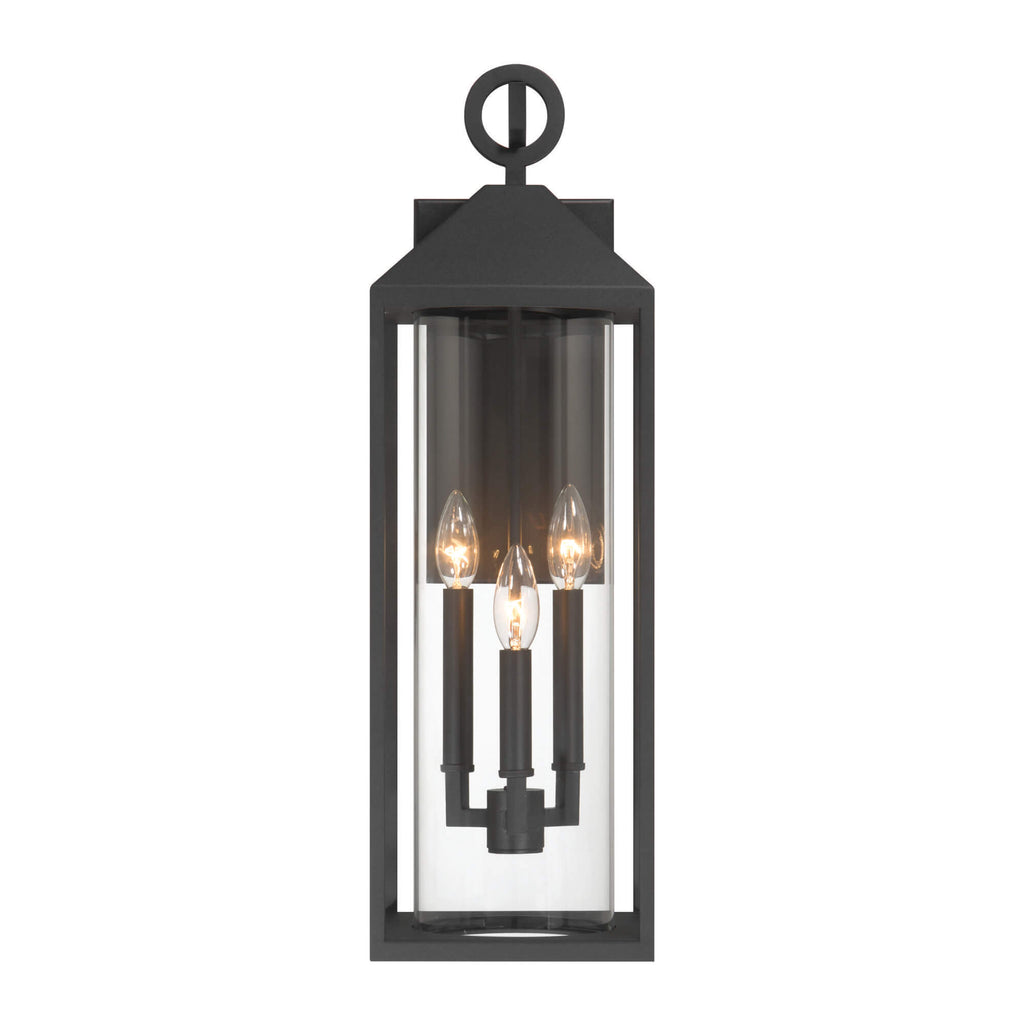 ARTCRAFT PORTSIDE OUTDOOR SCONCE LARGE AC8982BK