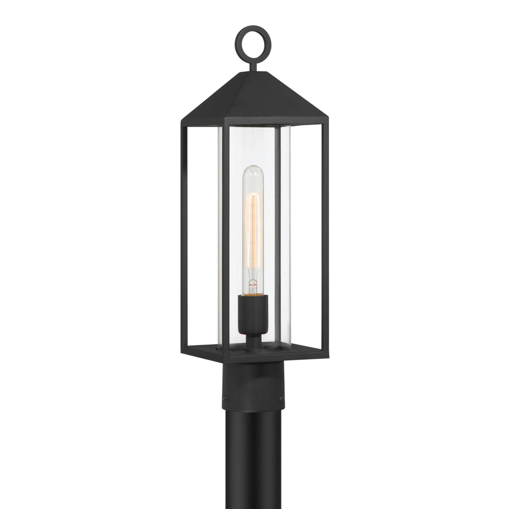 ARTCRAFT PORTSIDE OUTDOOR POST LIGHT AC8983BK