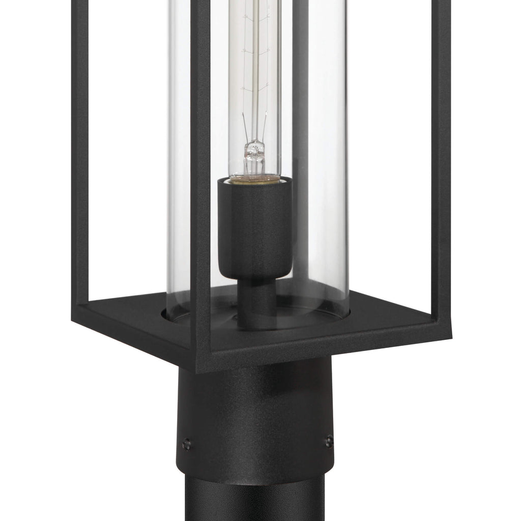ARTCRAFT PORTSIDE OUTDOOR POST LIGHT AC8983BK