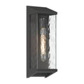 ARTCRAFT AZURE BAY OUTDOOR SCONCE AC9280BK