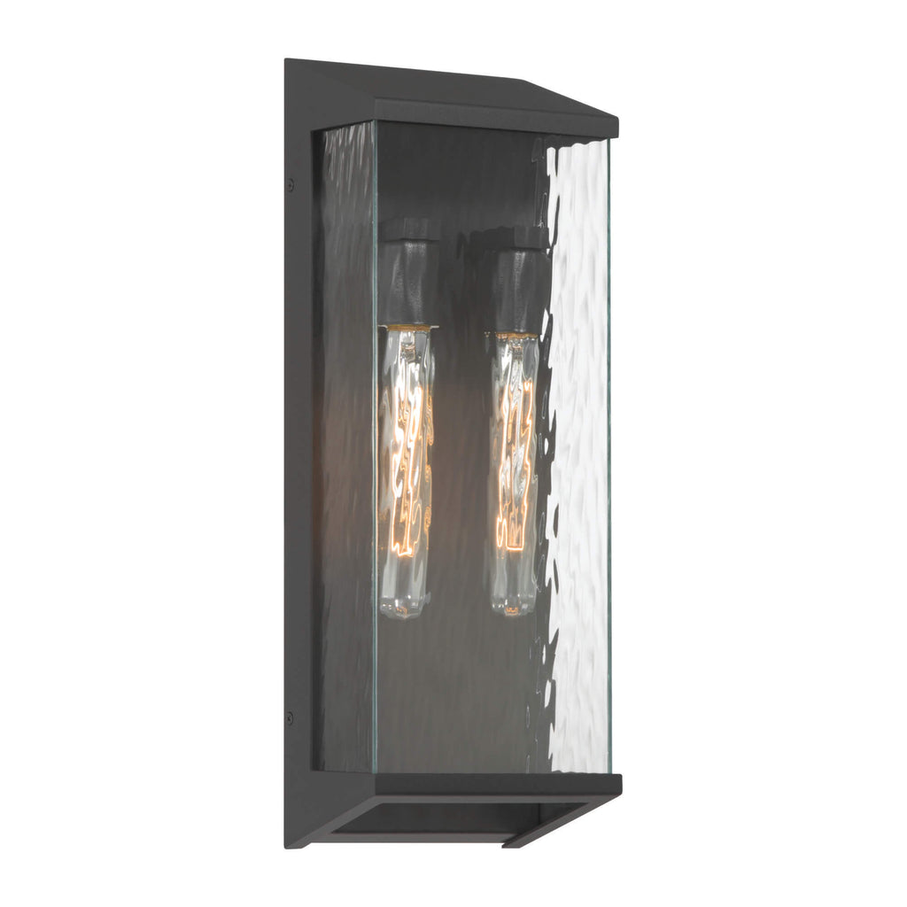 ARTCRAFT AZURE BAY OUTDOOR SCONCE AC9281BK