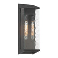 ARTCRAFT AZURE BAY OUTDOOR SCONCE AC9281BK