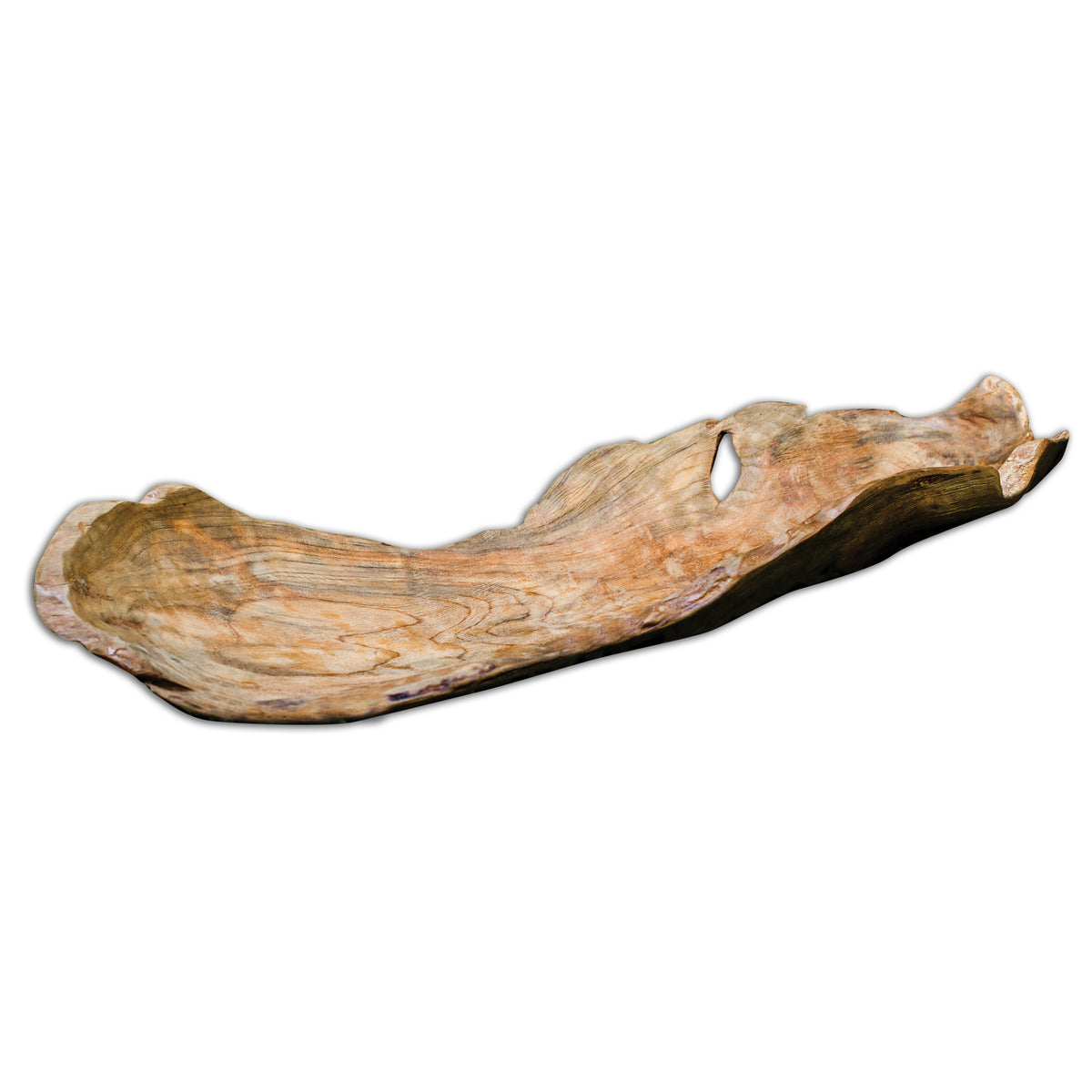 Uttermost Teak Leaf Bowl 17085