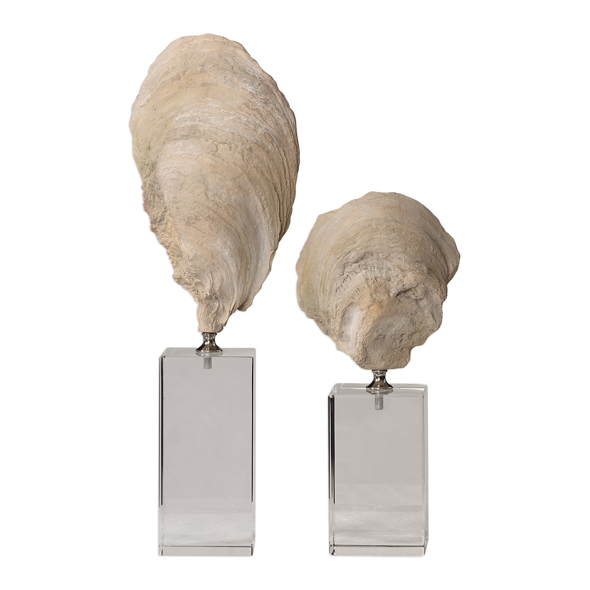 Uttermost Oyster Shell Sculptures S/2 17523