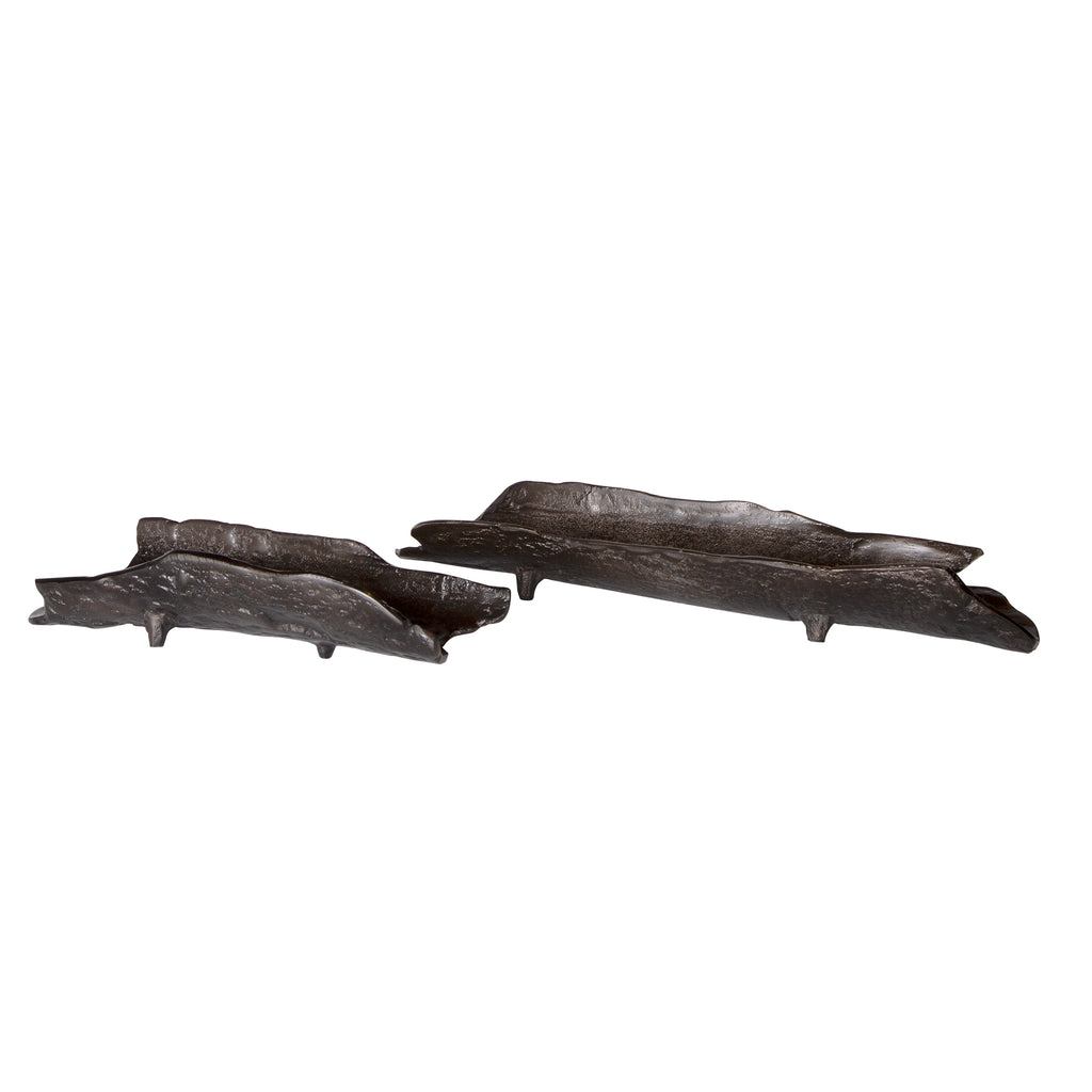 Uttermost Caryn Nickel Trays S/2 17593