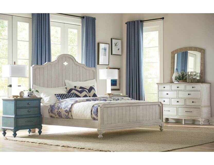 AMERICAN DREW LITCHFIELD LAUREL PANEL KING BED 750-306R