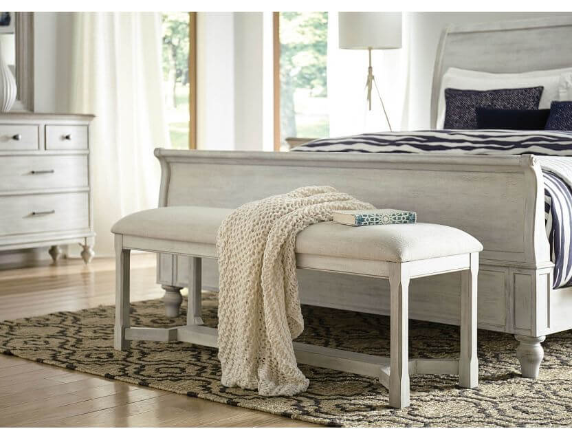 AMERICAN DREW LITCHFIELD HANOVER SLEIGH QUEEN BED 750-313R
