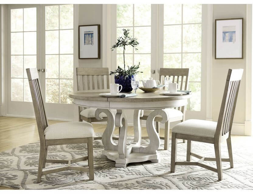 AMERICAN DREW LITCHFIELD SUSSEX ROUND DINING TABLE 750-701R