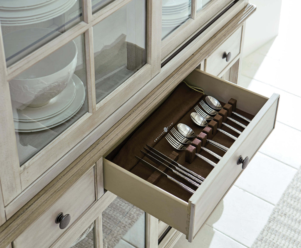 AMERICAN DREW LITCHFIELD SULLIVAN BUFFET HUTCH 750-850R
