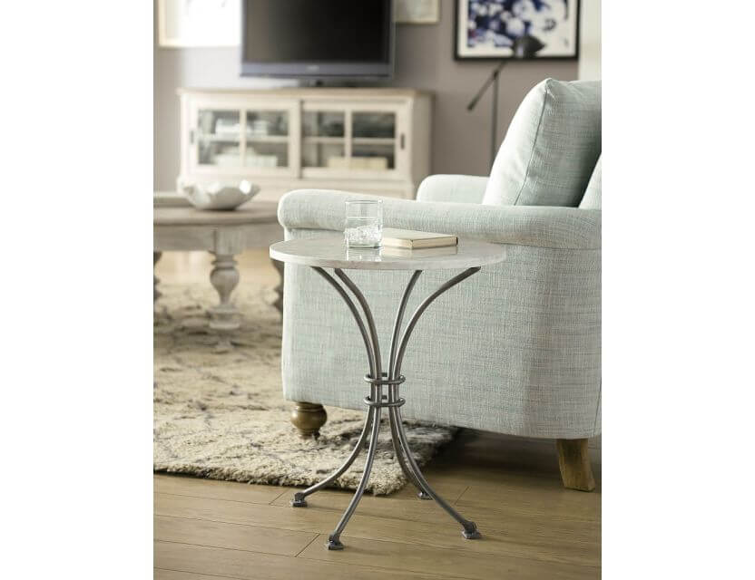 AMERICAN DREW LITCHFIELD DOVER CHAIRSIDE TABLE 750-916