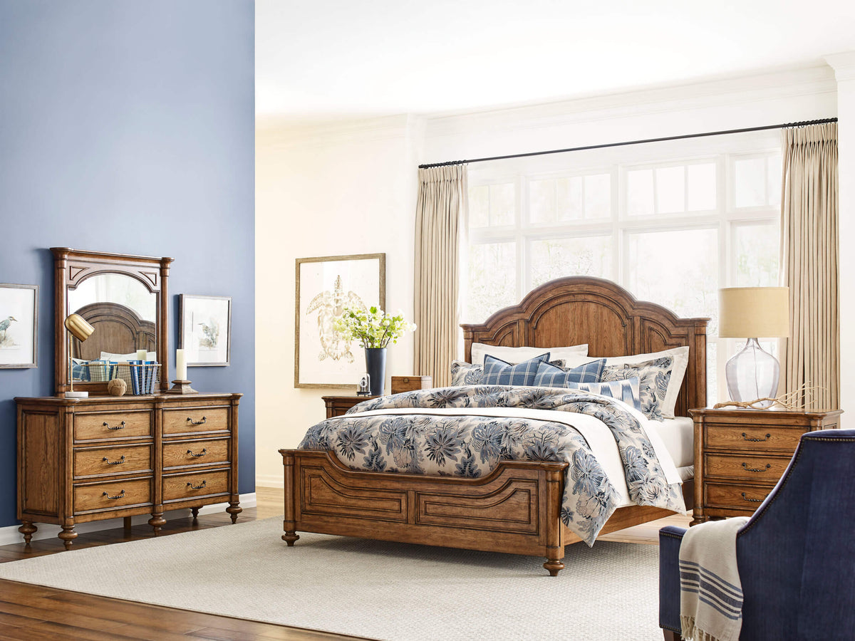 AMERICAN DREW BERKSHIRE QUEEN EASTBROOK PANEL BED 011-304R