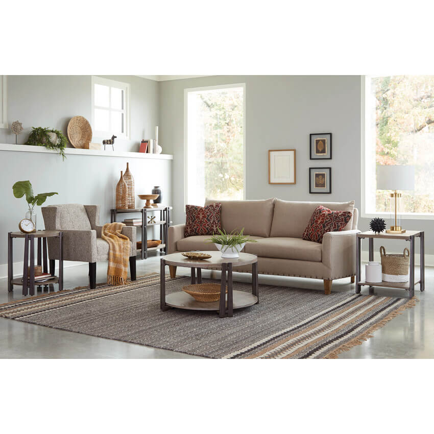 HAMMARY PASADENA-HAMILTON RECTANGULAR END TABLE 029-915