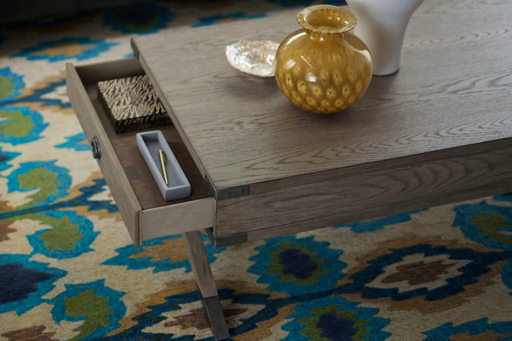 HAMMARY RECTANGULAR DRAWER COFFEE TABLE 099-910