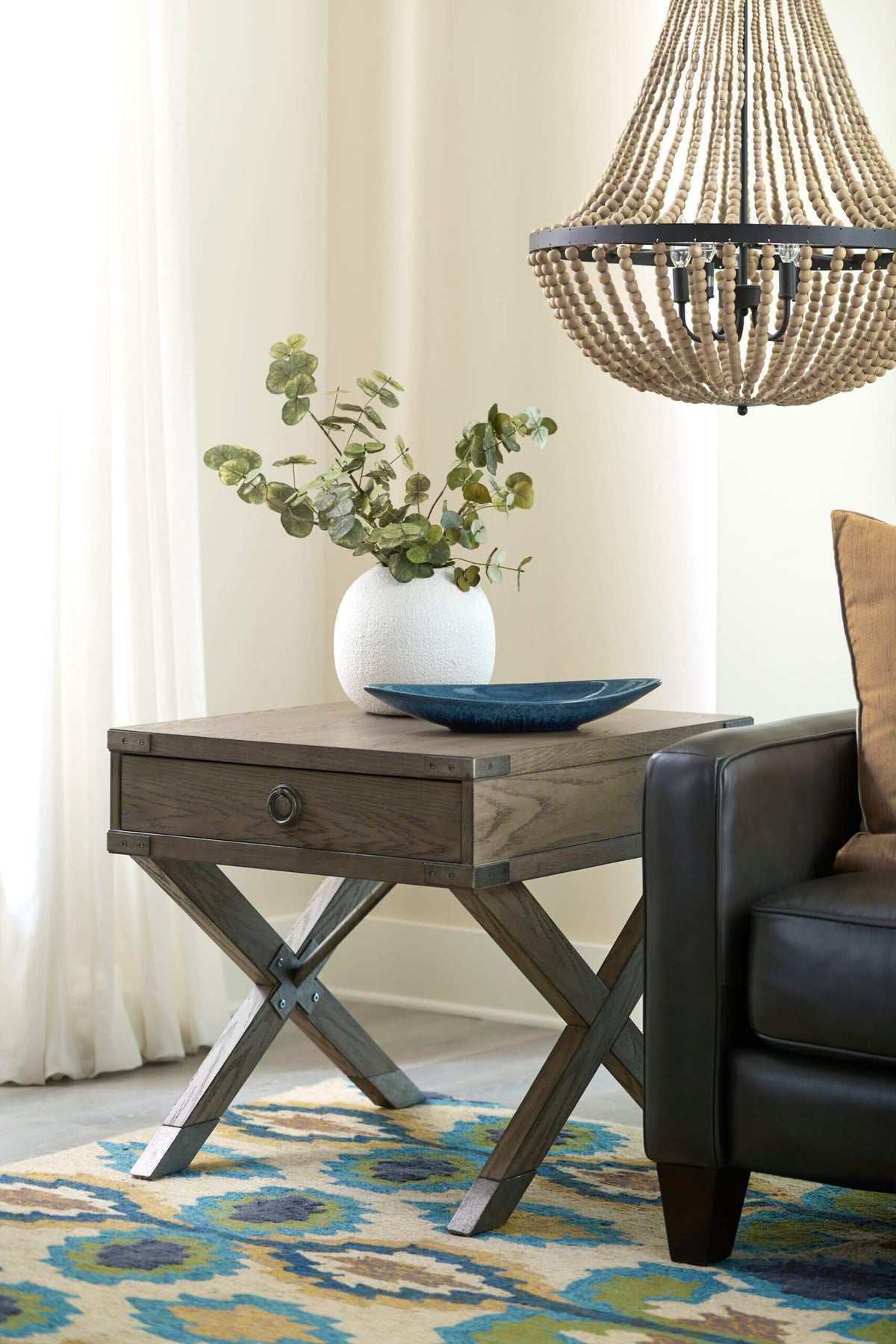 HAMMARY DRAWER END TABLE 099-915