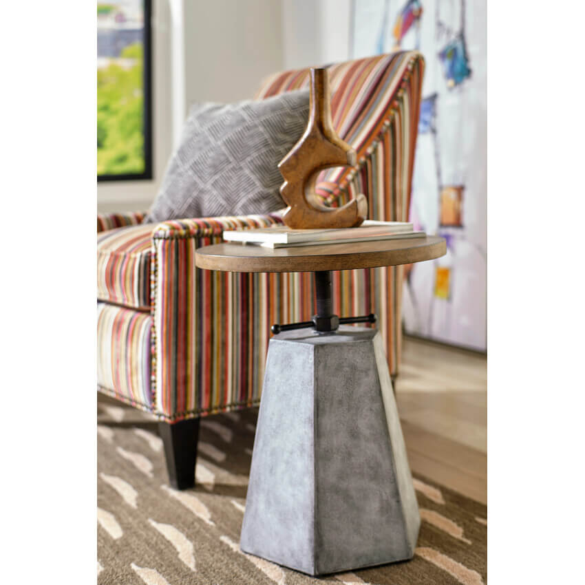 HAMMARY OLMSTED ADJUSTABLE ACCENT TABLE 120-917