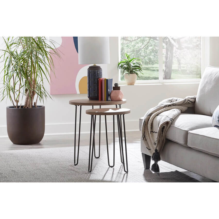 Hammary ROUND NESTING END TABLES 834914
