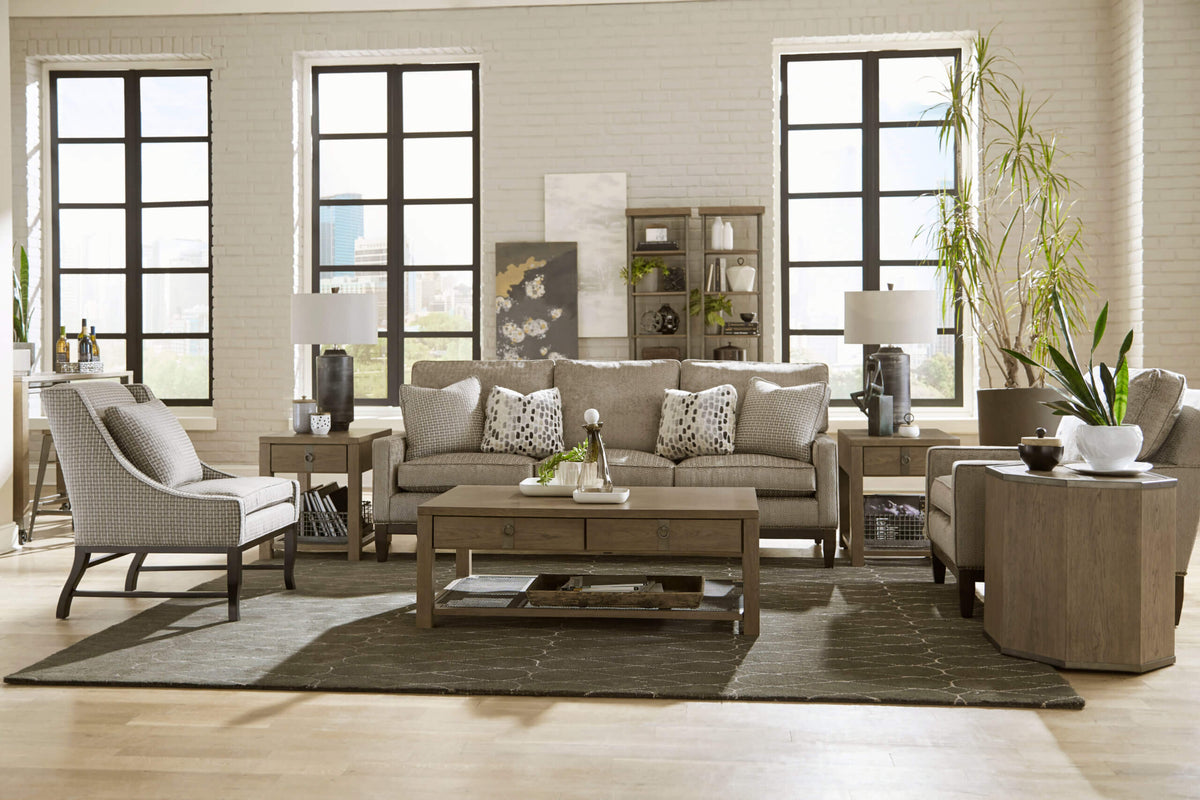 HAMMARY MAYA RECTANGULAR DRAWER COFFEE TABLE 070-910