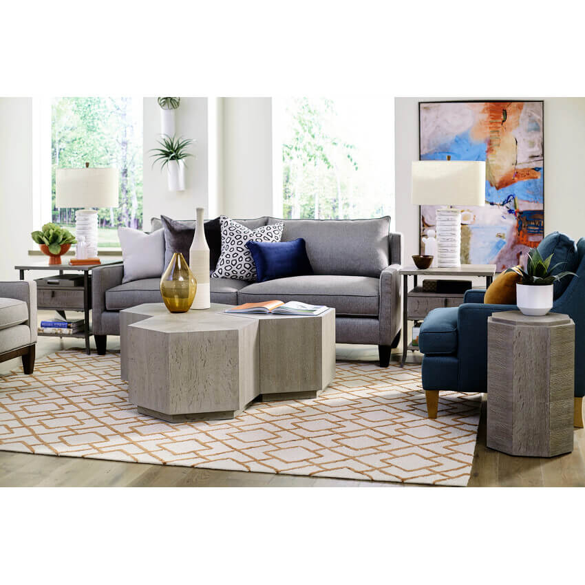 HAMMARY CLINTON OCTAGONAL CHAIRSIDE TABLE 015-915