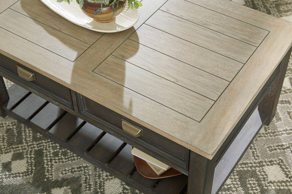 HAMMARY LYLE CREEK-HAMILTON RECTANGULAR COFFEE TABLE 953-913