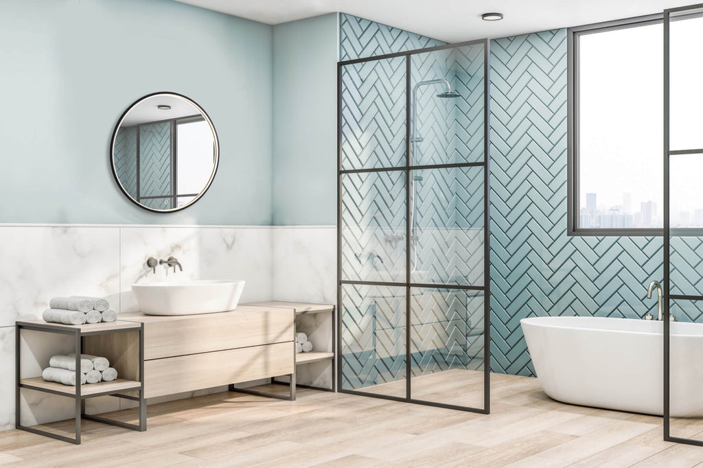 ARTCRAFT REFLECTIONS ROUND 24in MIRROR AM319