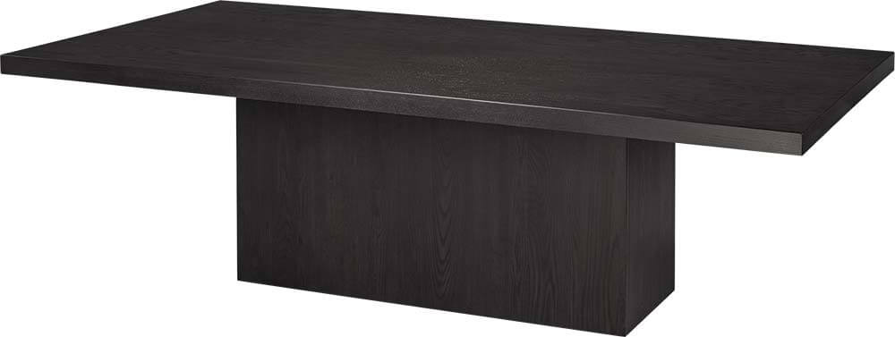 CARDINAL WOODCRAFT AALTO TABLE DOUBLE PEDESTAL
