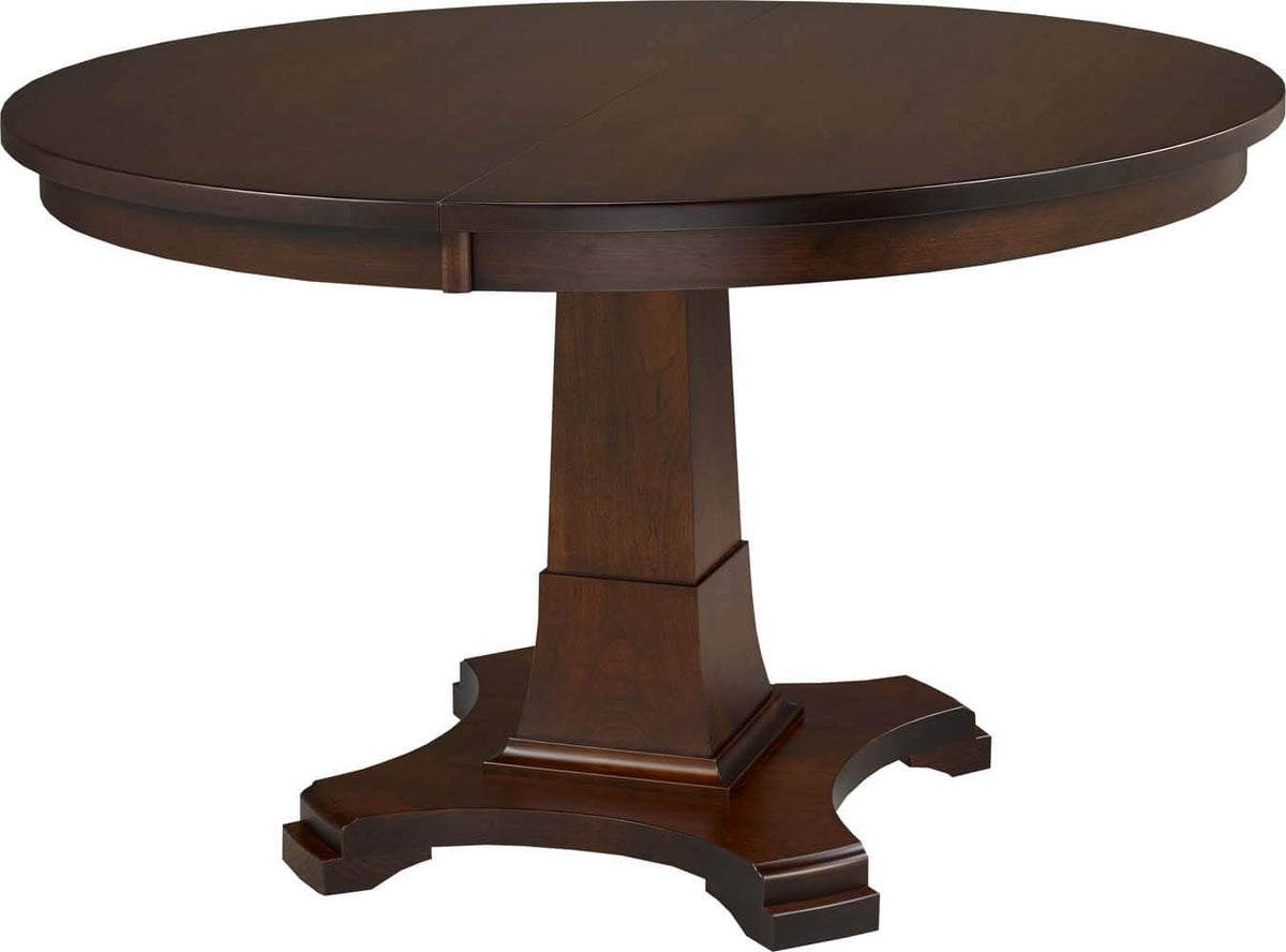 CARDINAL WOODCRAFT ABBEY SINGLE PEDESTAL TABLE