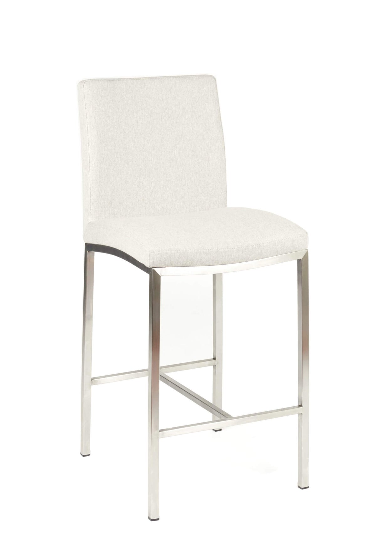 FURNISHINGS MATE ADAM COUNTER STOOL DOVE SET OF TWO BS 058-DO-SS