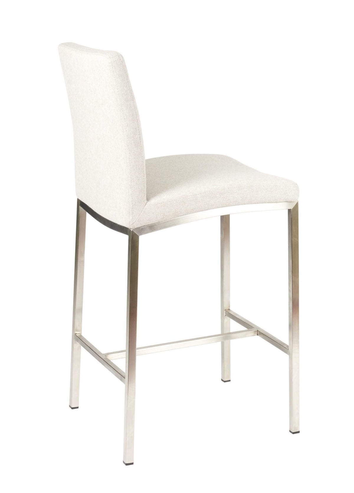 FURNISHINGS MATE ADAM BAR STOOL DOVE SET OF TWO BS 058A-DO-SS