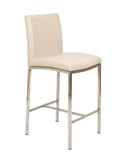 FURNISHINGS MATE ADAM BAR STOOL TAUPE SET OF TWO BS 058A-TA-SS