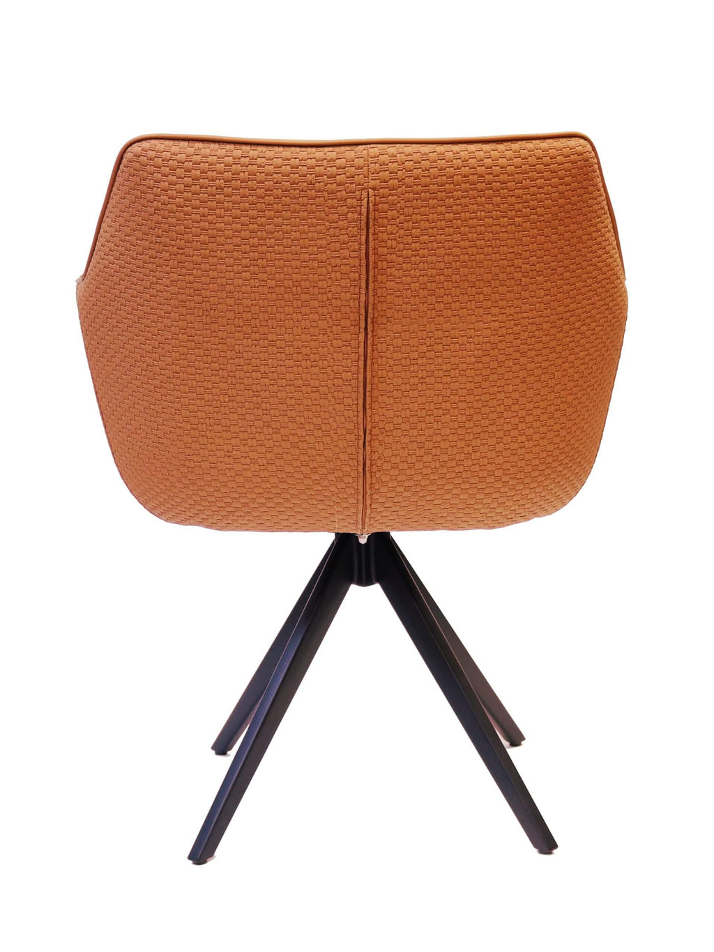 FURNISHINGS' MATE ADELE SWIVEL CHAIR  APRICOT SET OF TWO DC 636APSW
