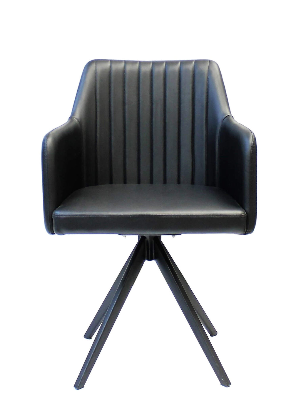FURNISHINGS' MATE ALAIN CHAIR SWIVEL SET OF TWO DC 623-BL-SWV