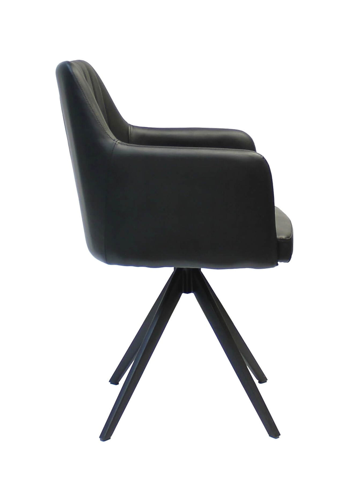 FURNISHINGS' MATE ALAIN CHAIR SWIVEL SET OF TWO DC 623-BL-SWV