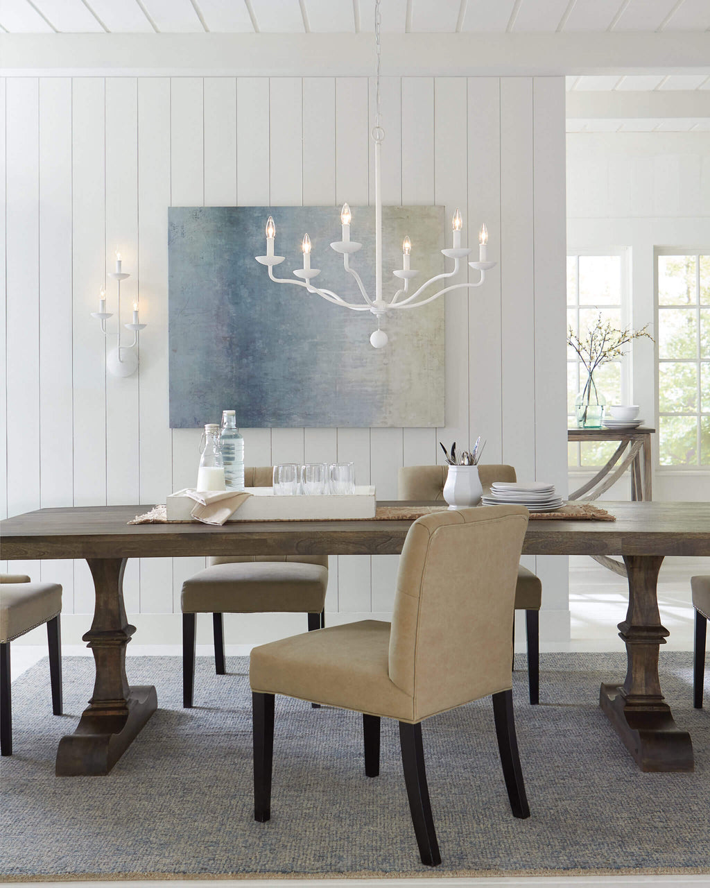 GENERATION LIGHTING Annie Medium Chandelier F3130/6PSW